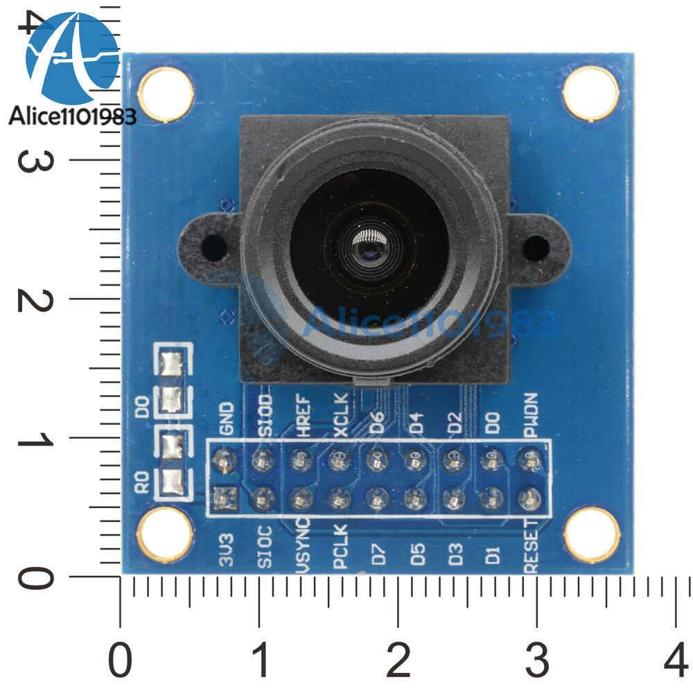 2PCS VGA OV7670 CMOS Camera Module Lens CMOS 640X480 SCCB W/ I2C Interface