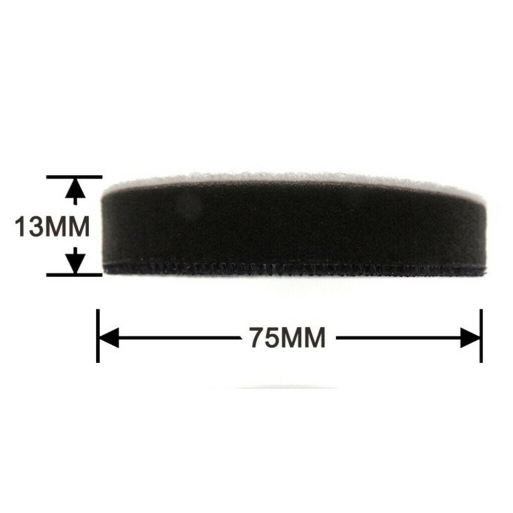 2x 3" Polishing Pad Soft Sponge Interface Buffer Pad Polishing Buffing Pads