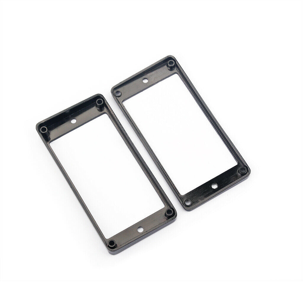 Replacement Parts Curved Humbucker Pickup Frame Mounting Rings for LP Electric