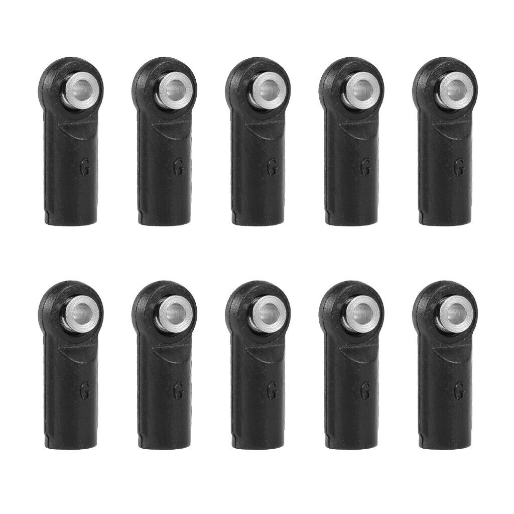 10Pcs M4 Rod End Balls Joint Link 4mm Thread for Crawler Car Truck Buggy