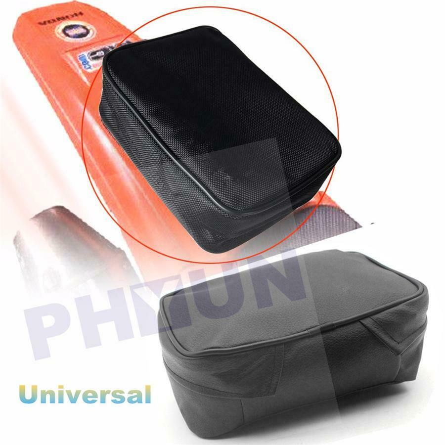 Motorcycle Bag Leather Off Road Motorcycle Tool Bag Tail Kit Storage PU Leather