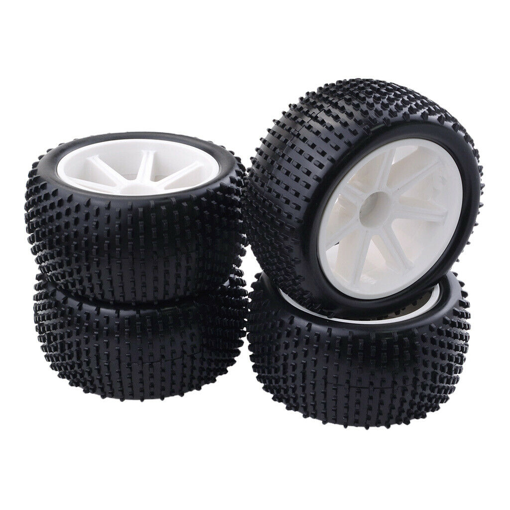 RC Vehicle Buggy Car Truck Wheel Tires Tyres for 1/10 RC Truck Buggy 4Pcs