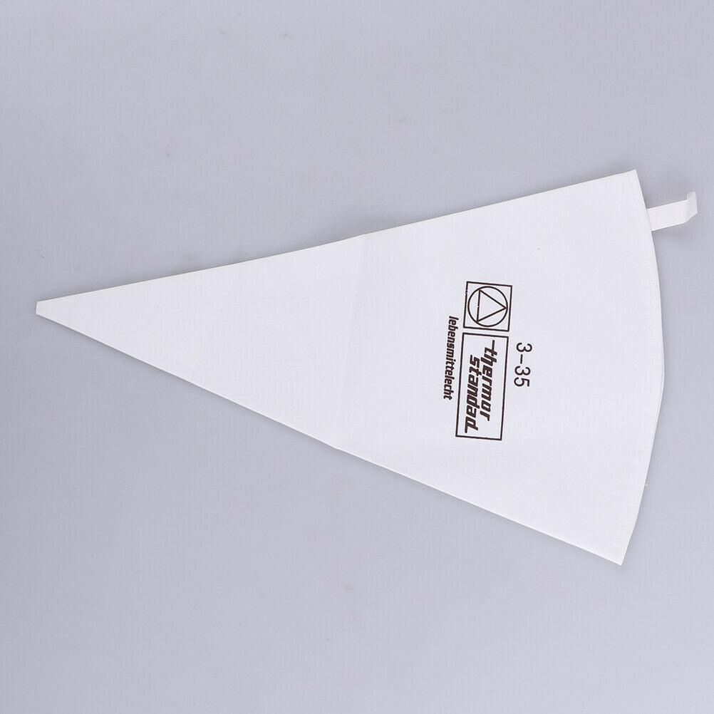 35cm Pastry Bag Cookie Icing Piping Bag Re-useable Cotton Cloth Pastry Ti.l8