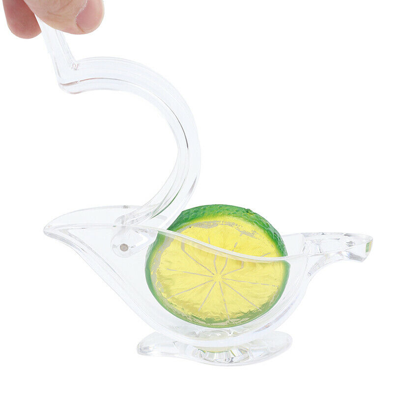 Acrylic Lemon Clip Manual Transparent Fruit Juicer Home Kitchen Bar Gadg.l8