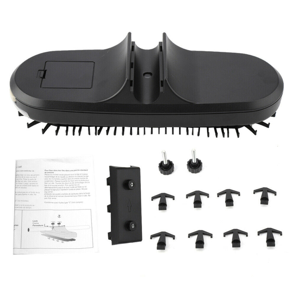 Electric Motorized Neck Tie Belt Rack Hanger Mens Closet Organizer Holder Racks