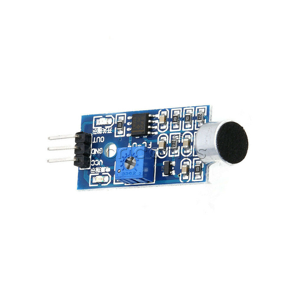 2pcs Microphone Sound Voice Sensor Sensitivity Module for Arduino Smart Car