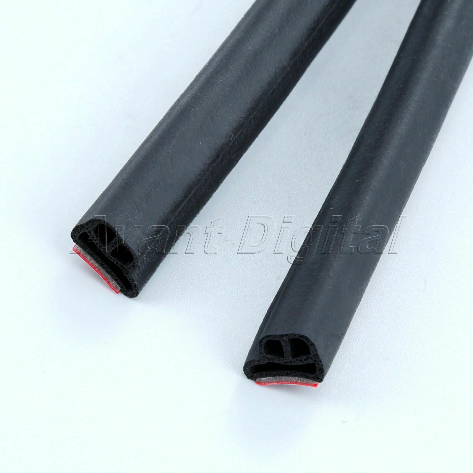 Universal Rubber Car Door Hood Trunk Trim Edge Moulding L Shape Seal Strip 1Roll
