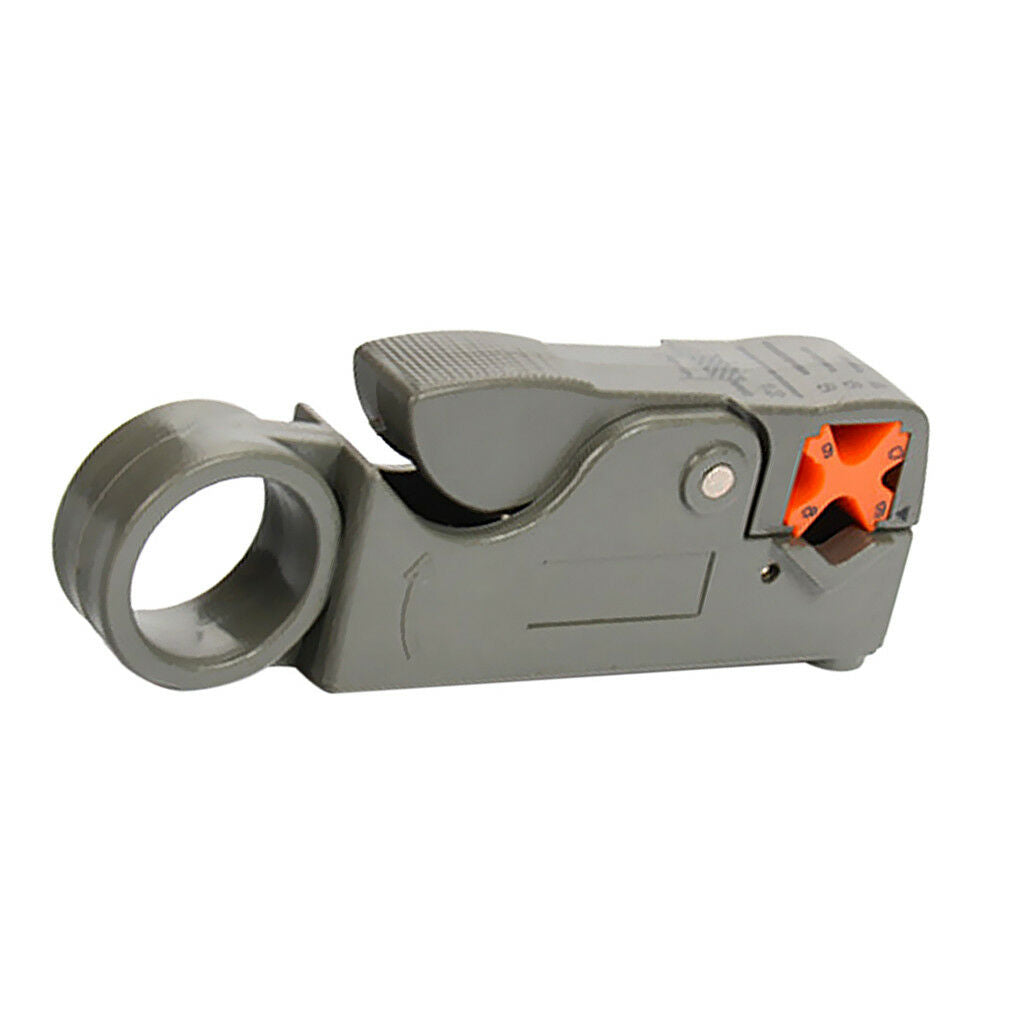 Rotary Cable Stripper RG-58/59/62/6 Wire Crimping Stripper Stripper Cutter