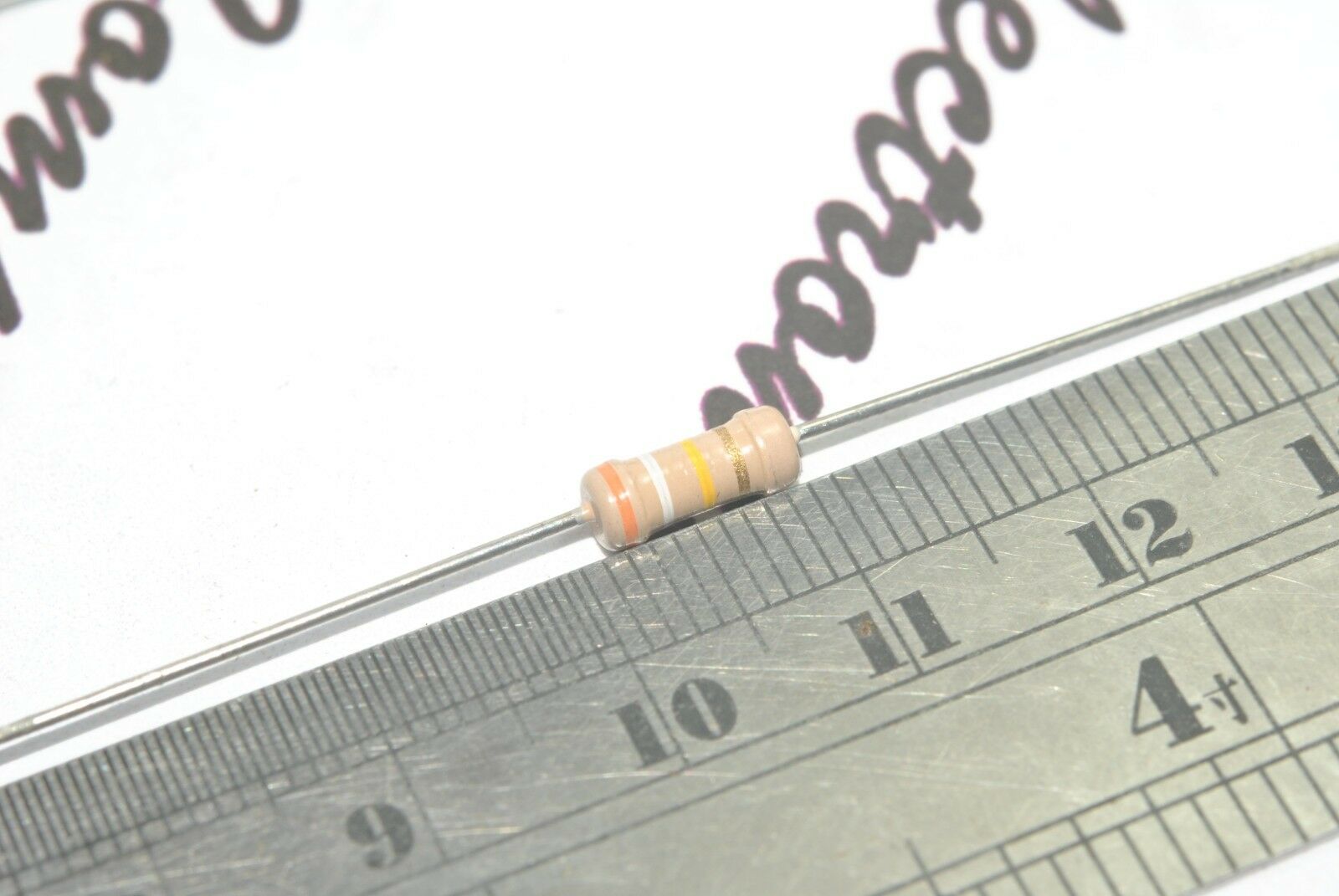 10pcs - 390K 1/2W 5% Resistor - NOS Non-Rohs