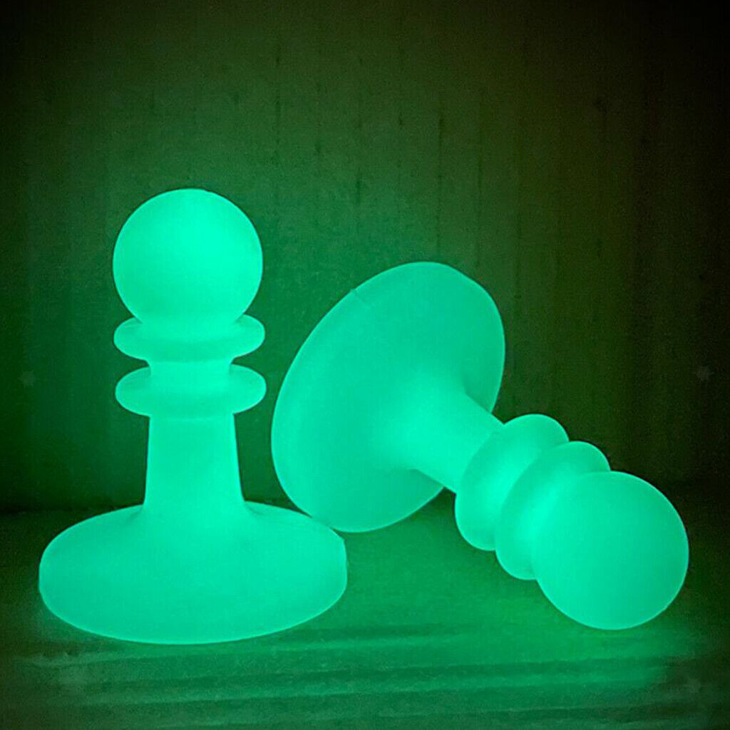 4Set Outdoor Canopy Pole Lightning Protector  White Glow in Dark