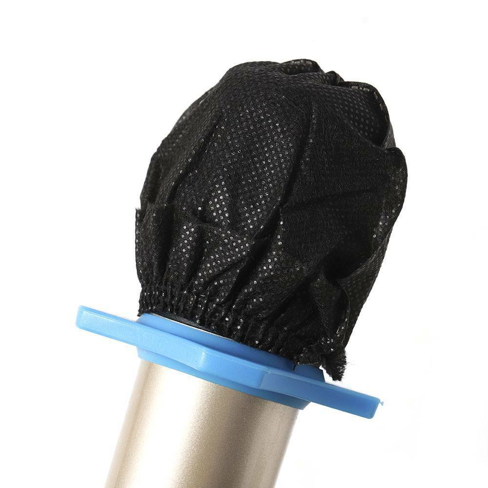 100Pcs/Set Black Disposable Sanitary Microphone Full Cover for Karaoke USB Mic !