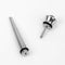 1 Piece Mens Hypoallergenic Stainless Steel Punk Screw Earrings Ear Stud