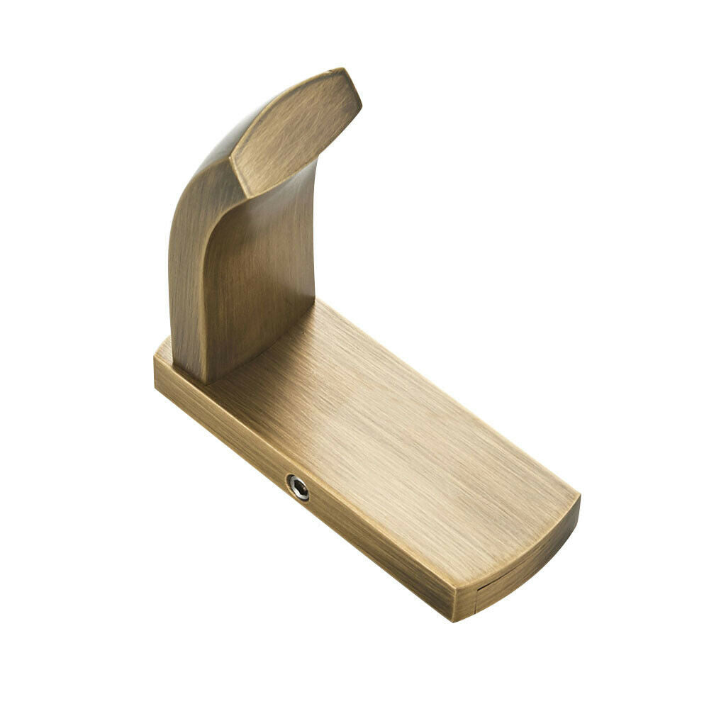 Brass Bathroom Wall Mounted Towel Rack Coat Hat Hook Door Hanger Bronze