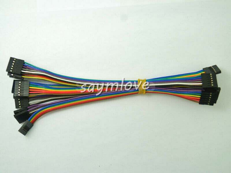 10pcs 20cm 6P 2.54mm Female to Female Dupont cable jumper wire for Arduino