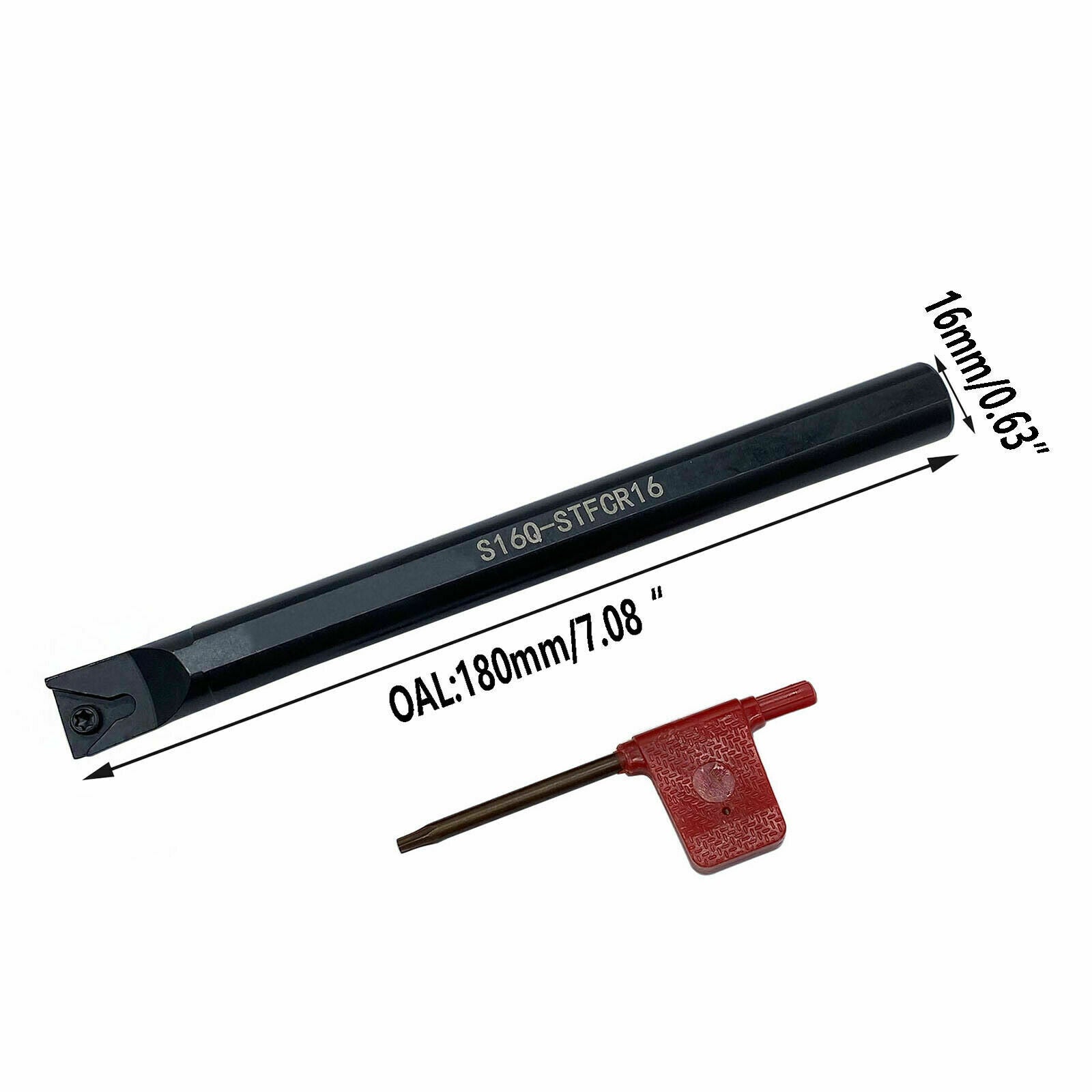 S16Q-STFCR16 + S16Q-MWLNR08 + MWLNR1616H08 holder + WNMG431+ TCMT32.51 inerts