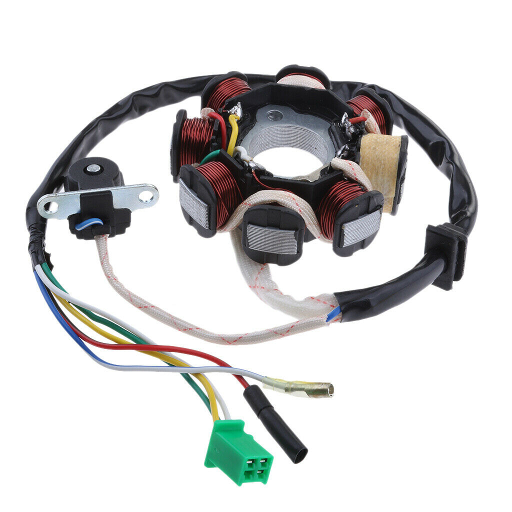 GY6 125CC 150CC 8 POLE MAGNETO STATOR IGNITION COIL ASSEMBLY