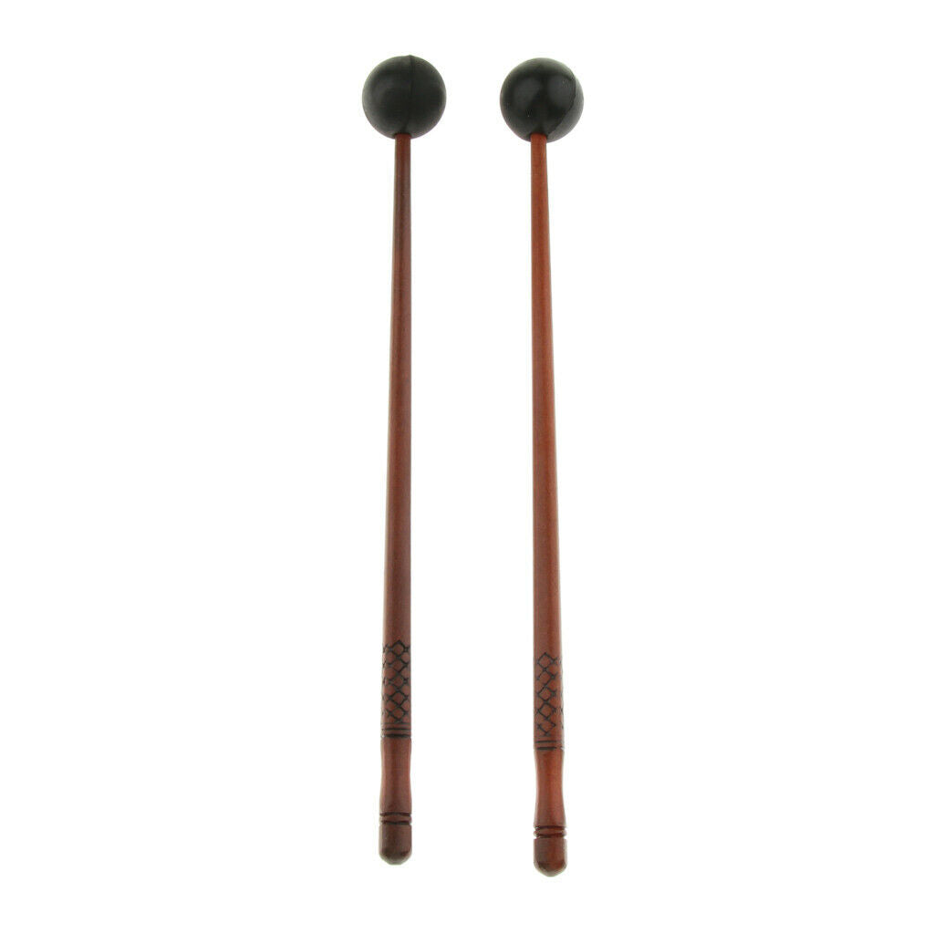 Wooden Tongue Drum Handpan Sticks Lotus Drum Hand Drum Xylophone Beaters