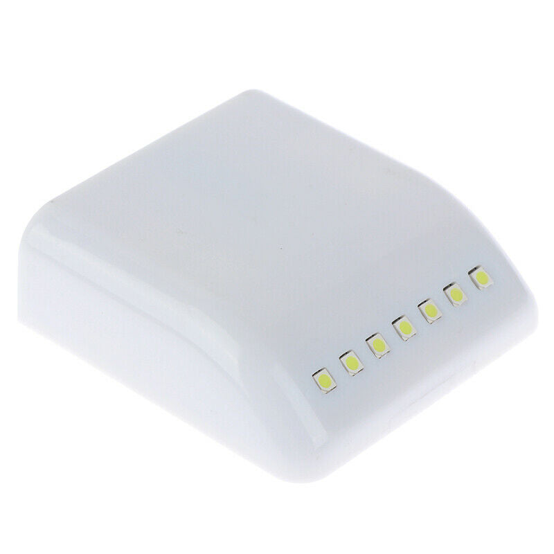 7 LED Wireless PIR Motion Sensor Night Light Cabinet Stair Lamp Battery P.l8