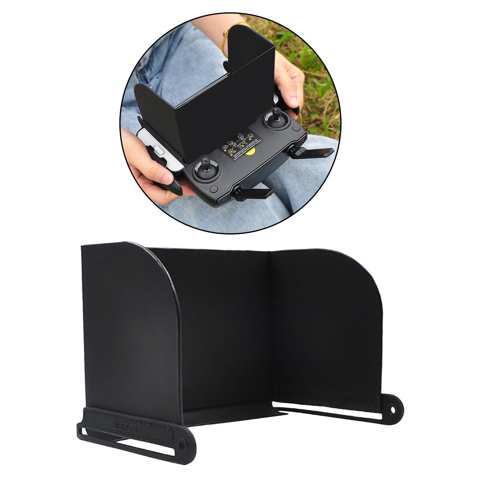 Foldable Sun Hood Cover Shade Fits DJI Mavic Mini 2 Romote Control RC Drone
