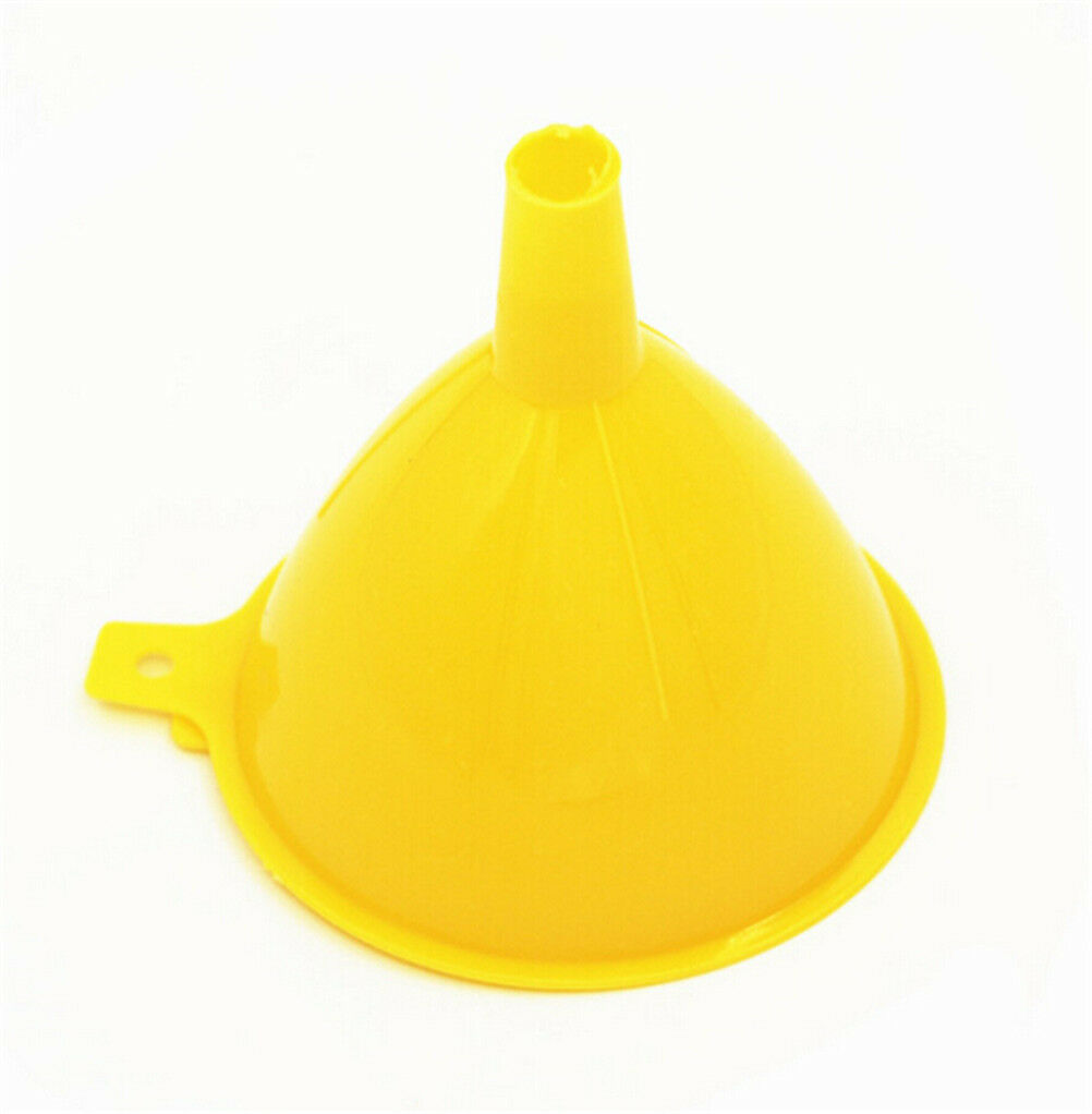 3X Plastic Funnel Kitchen Home Tool Lab Car Gadget Liquid Water Oil Fills .l8