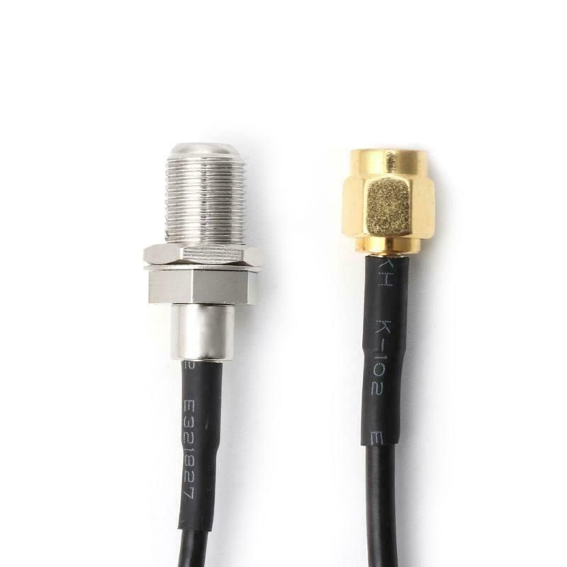 RG174 RF Pigtail Cable F female to SMA Male Coaxial RF extension Pigtail Cable