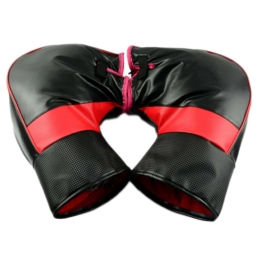 Winter Motorcycle Handlebar Muffs Gloves Hand Warmer for SUZUKI