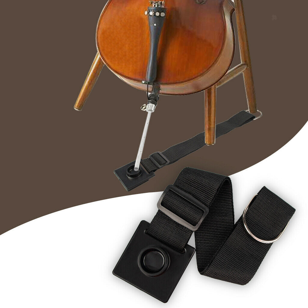 Anti Slip Cello End Pin Holder Strap End Pin Stopper Strap for Cello Accessories