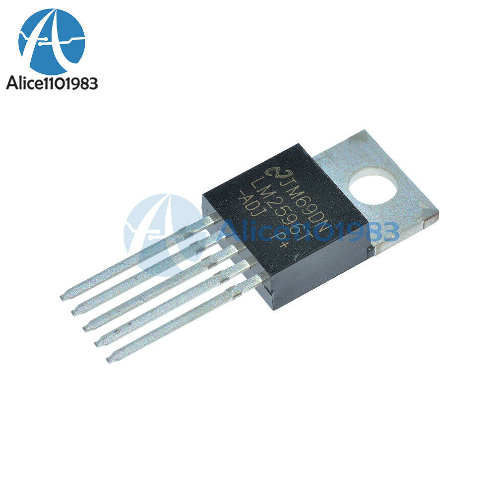 5PCS IC LM2596T-ADJ LM2596 NSC TO-220 Voltage Regulator 3A Adjustable