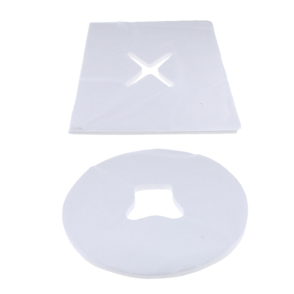 300 Pieces Disposable Non-Woven Face Covers For Spa Massage Table Headrest