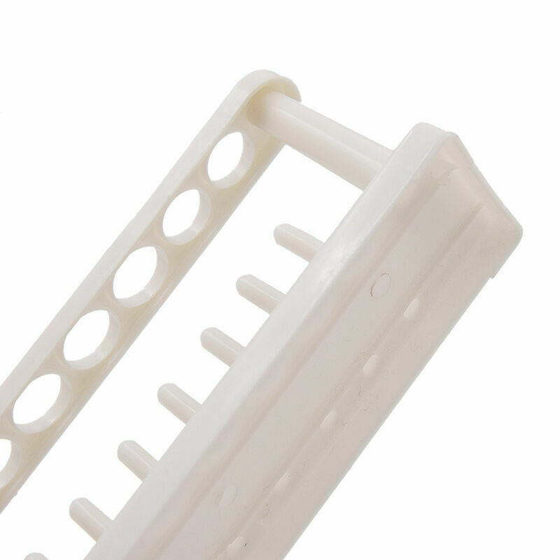 8 Holes Plastic Test Tube Rack Testing Tubes Holder Storage Stand Lab Supplies