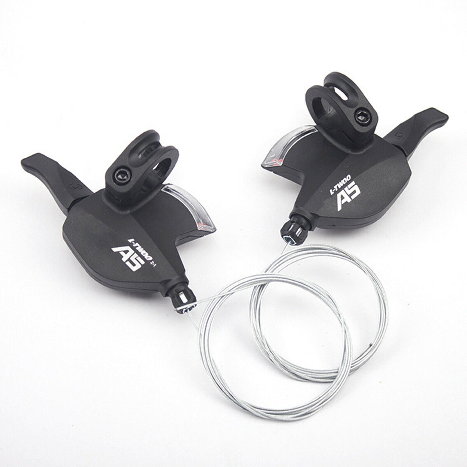 3L&8R Speed Bike Thumb Shifters Left Right Gear Shift Levers with Cables