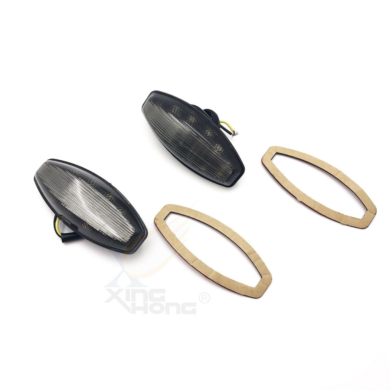 2X Turn Signal Lights Blinker Marker For 1998-1999 Yamaha YZF-R1 Smoke