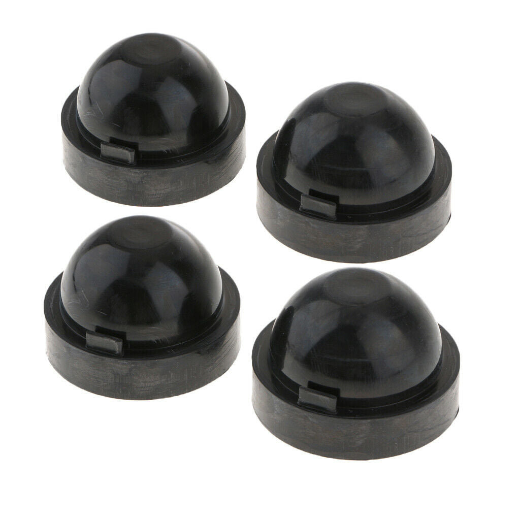 4PCS Inner Dia Rubber Housing Seal Dust Cover for Car LED HID Headlight 85mm