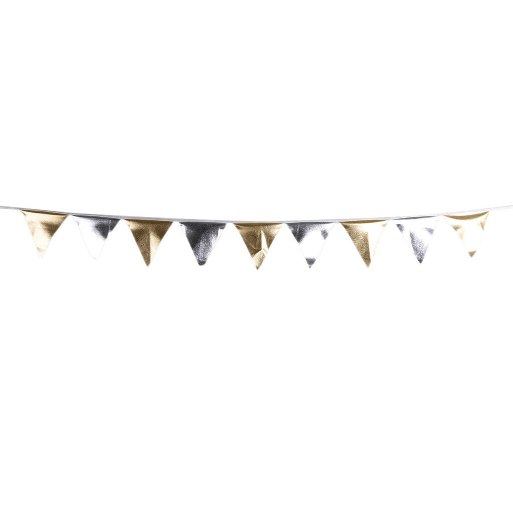 Cotton Flags Banner Hanging Pennant Birthday Party Hollowen Garden Decor G