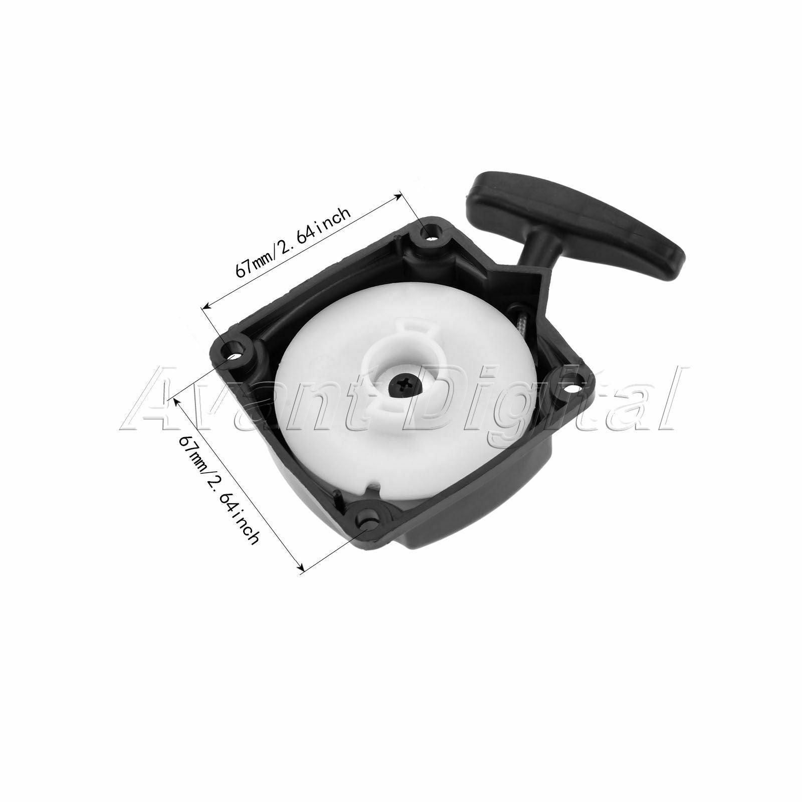 1Pc Grass Trimmer Starter Spare Parts For 1E40F-5 44F-5 430 43/52CC Brush Cutter