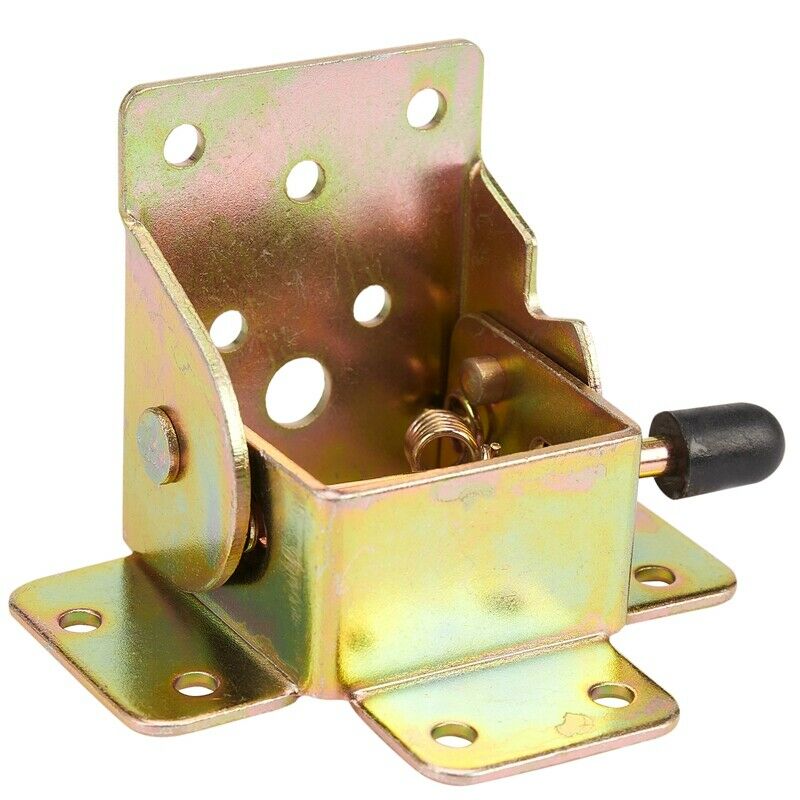 4Pcs/set Iron Locking Folding Table Chair Leg Brackets Hinges for Home FurnituQ9