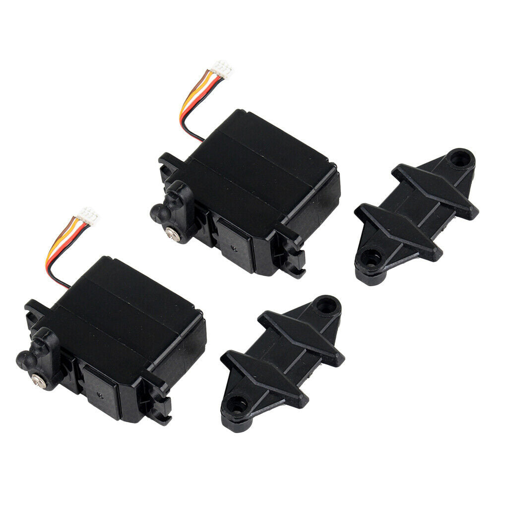 2Pieces XINLEHONG 9125 1/10 RC Car Servo Steering Gear Wire Toys Parts