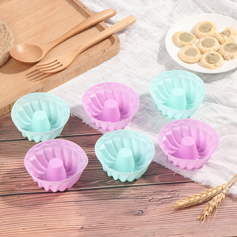 6pcs/lot Silicone Mold Cupcake Cake Mold Muffin Baking Silicone Cake Mo.l8