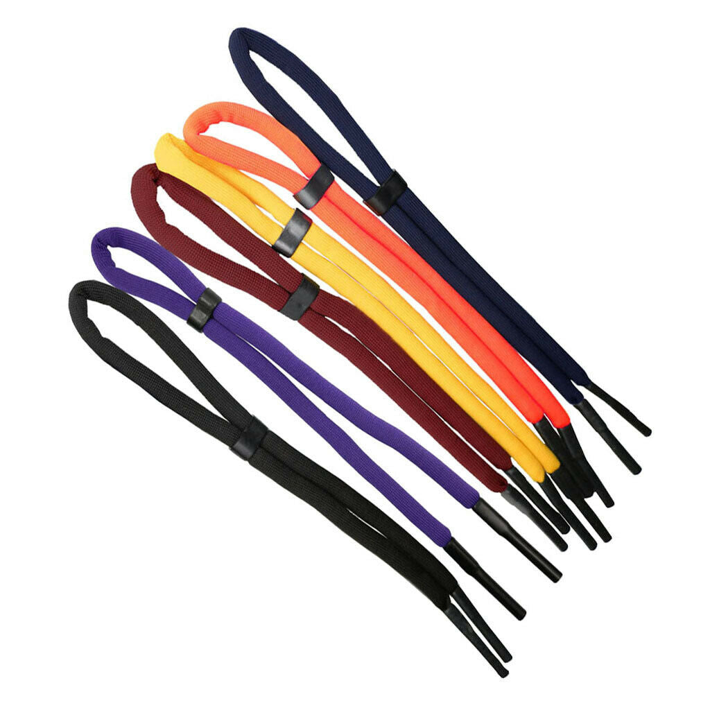6pcs Chain Sunglasses Rope Holder Strap Polyester Cord