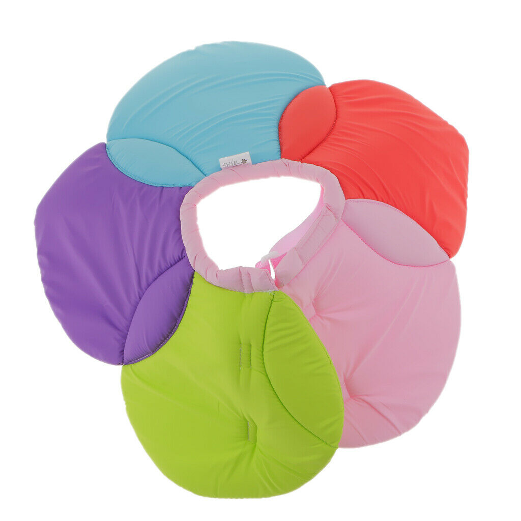 Floral Dog Cat Elizabethan Collar Recovery Floral Cone Collar XL Rainbow