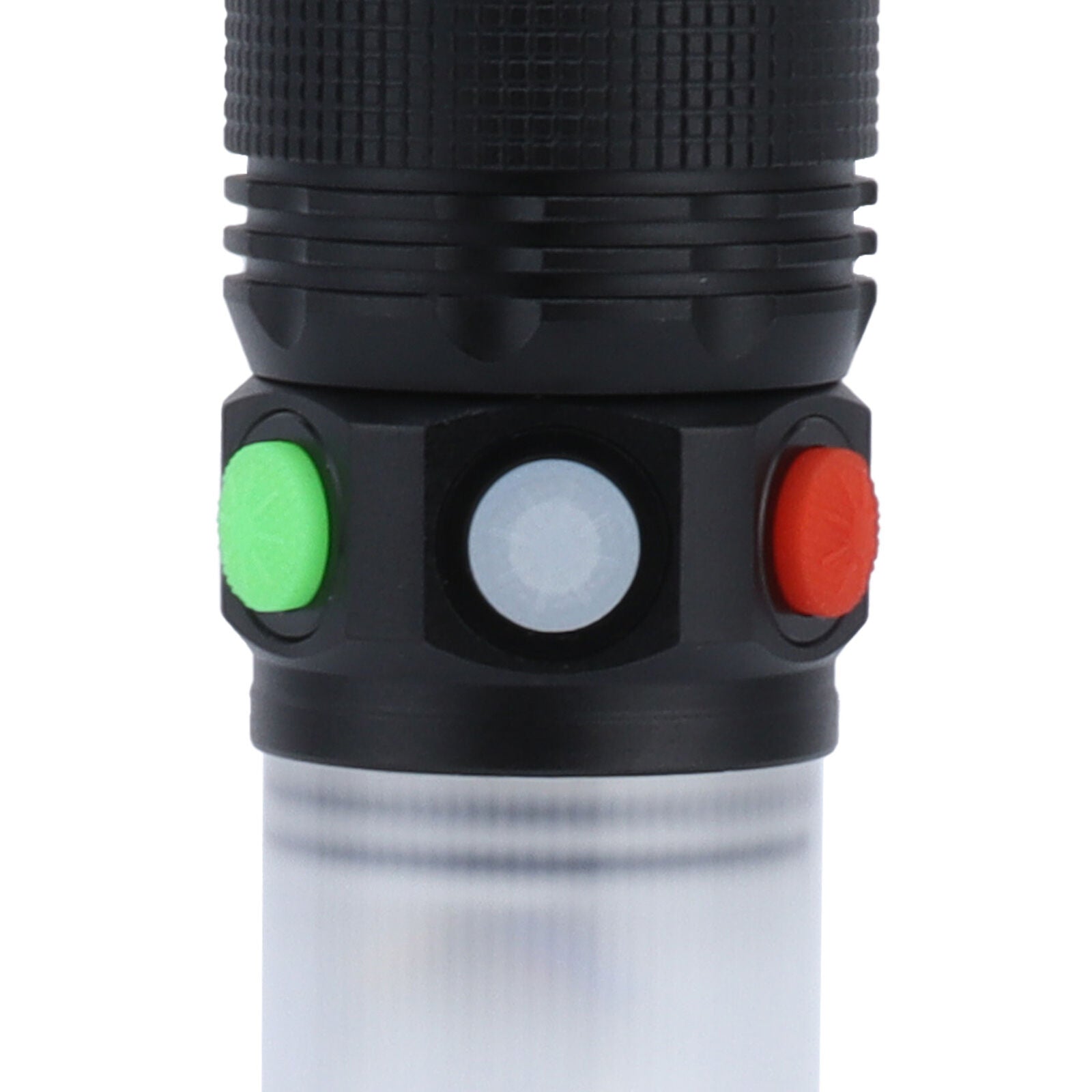 Emergency Light Multiâ€‘function Flashlight 8 Lighting Modes Alarm Sound Hook M XX