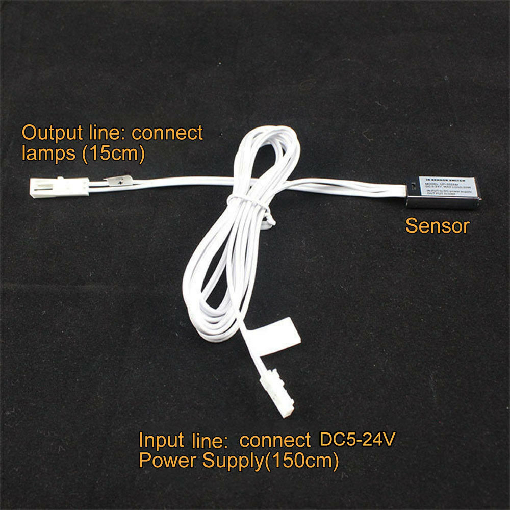 48W IR Infrared Sensor Induction Switch Module Controller Drawer Door Cabinet