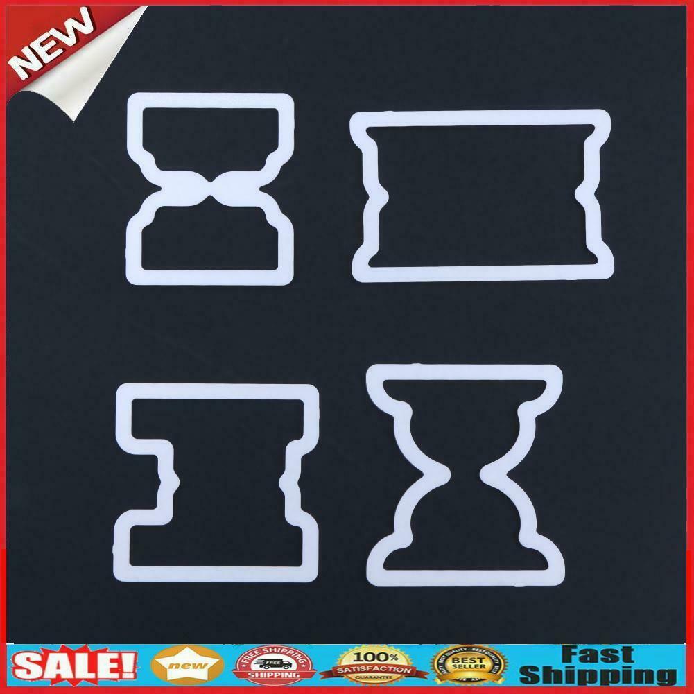 4pcs DIY Metal Embroidery Stencil Scrapbook Craft Cutting Die @