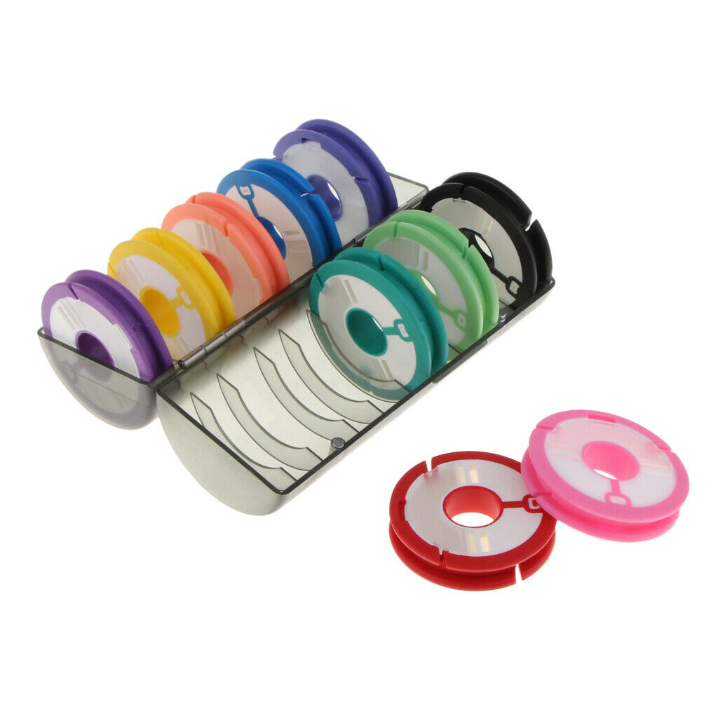 10   Pieces   EVA   Winding   Board   Fishing   Line   Shaft   Bobbin   Spools