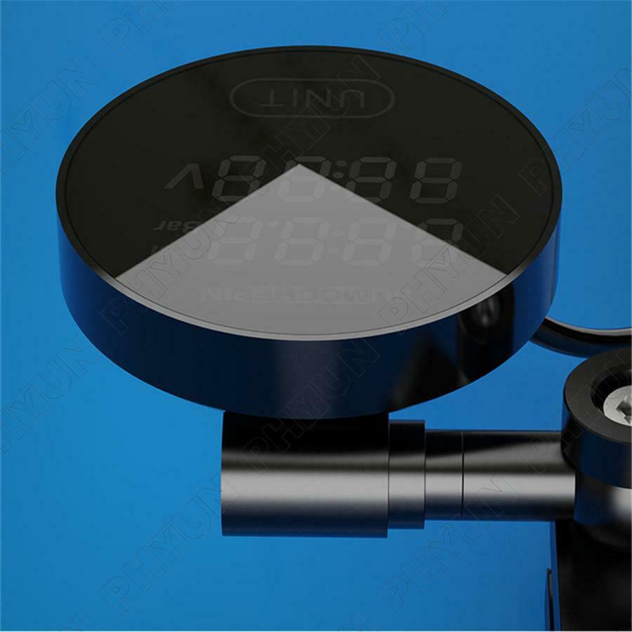 Motorcycle Tire Pressure Temperature Monitoring Alarm System TPMS w/ Sensors