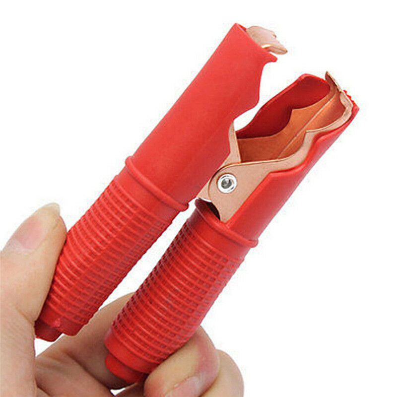 2x Car Vehicle Battery Charger Crocodile Alligator Booster Clip ClampTesti.l8