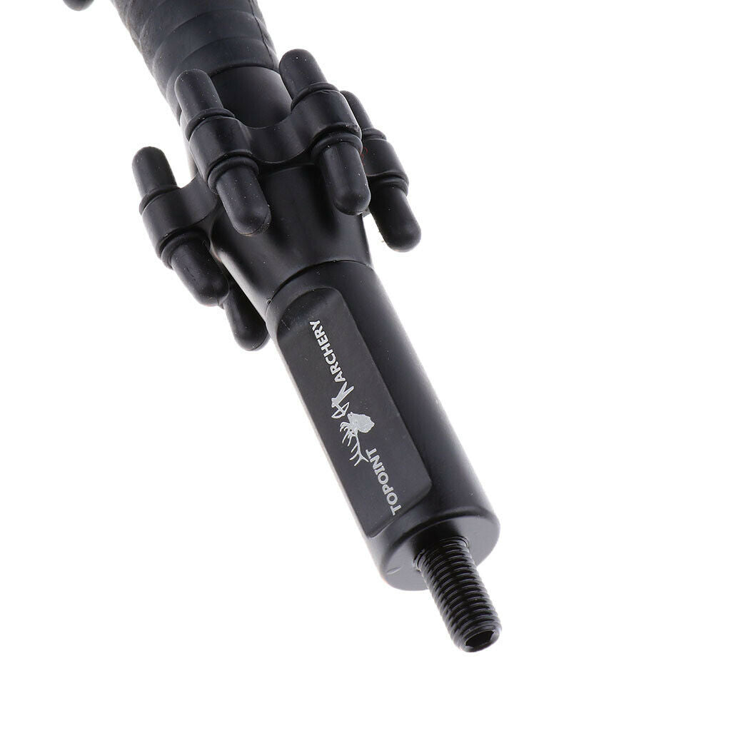 Compound Bow Stabilizer Shock Absorber Archery Vibration Damper Black