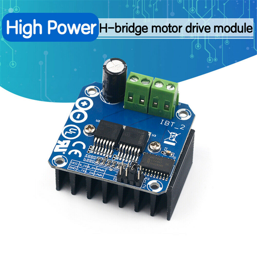 43A H-bridge High-power Motor Driver module / smart car Double BTS7960