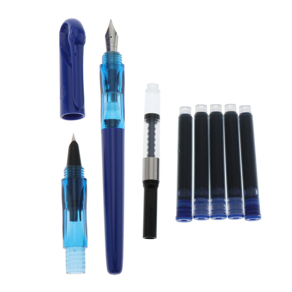 Luxury Ballpoint Pen Writing Set Elegant Fancy Roller Ball Gifts blue