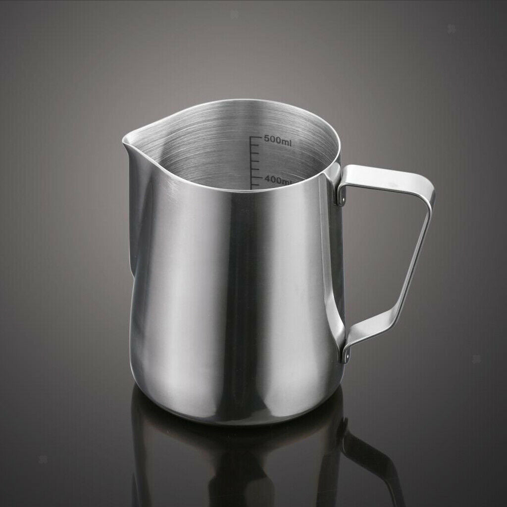 Set of 3 Milk Tea Coffee Jug with Scale Kitchen Utensil Milk Jug 600ml